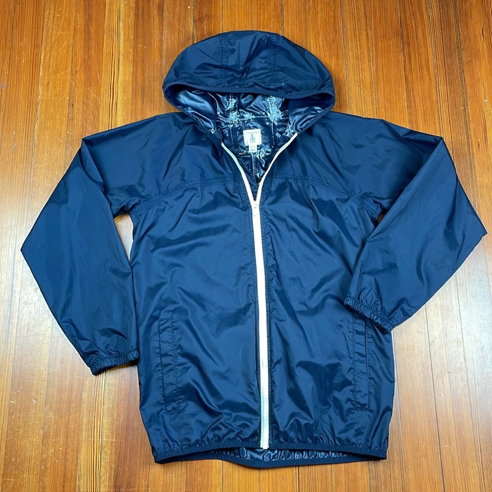 Lands' End Kids Navy Raincoat